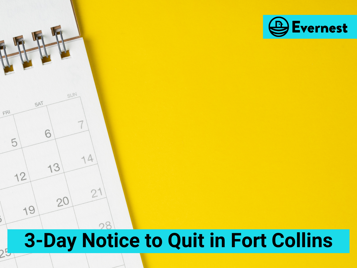 Understanding the 3-Day Notice to Quit in Fort Collins